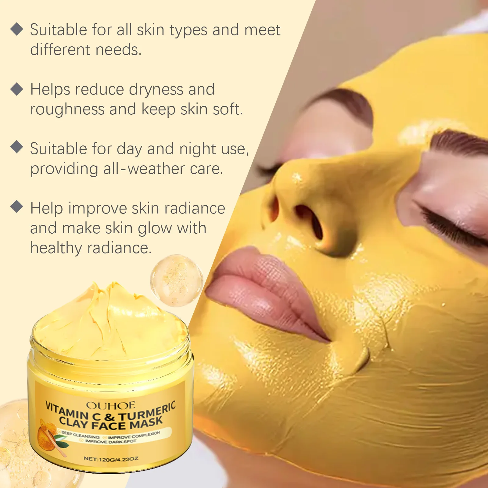 Грязевая маска с куркумой и ви – обзор и цена Dust Mask Construction