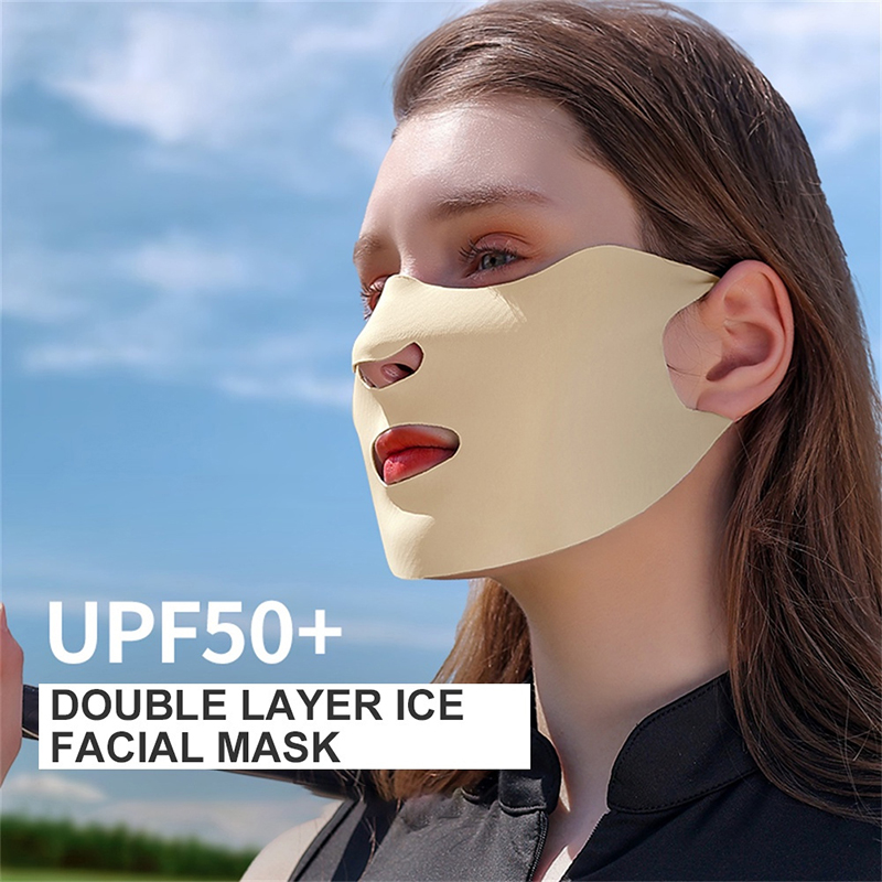 Ледяная шелковая солнцезащитна – обзор и цена Sports Mask Breathable